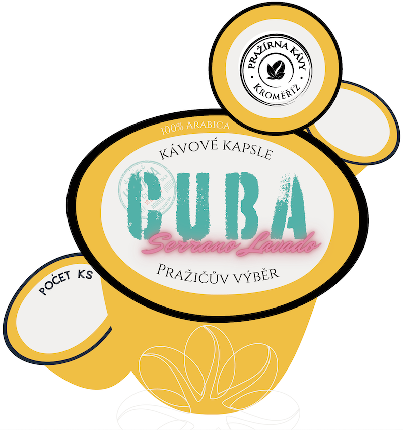 Kávové kapsle - Pražičův výběr Cuba Serrano Lavado